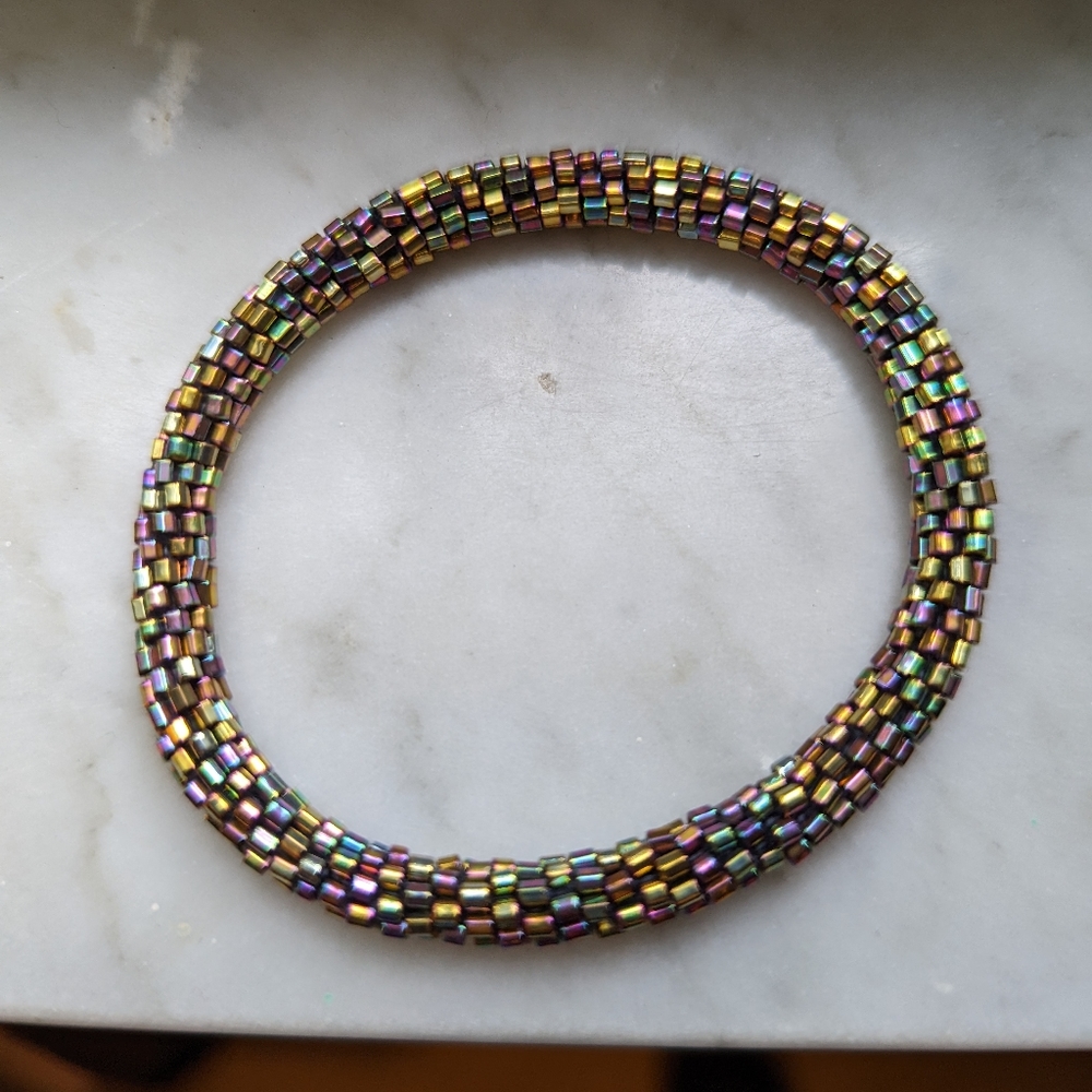 New Sashka glass beaded bracelet